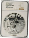 【極美品/品質保証書付】 アンティークコイン 銀貨 2015 Niue 100 - Mickey Mouse: Steamboat Willie (1 Kilo Silver) - NGC PF70UC 送料無料 sot-wr-9052-3027