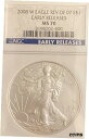 2008-W シルバー アメリカン イーグル NGC MS70 リバース 2007 ER 販売中!2008-W Silver American Eagle NG...