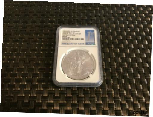 【極美品/品質保証書付】 アンティークコイン 銀貨 RARE 2015 W SILVER EAGLE FROM ANNUAL $ SET/ NGC MS70 FDOI POPULATION (459) [送料無料] #sot-wr-9052-4449