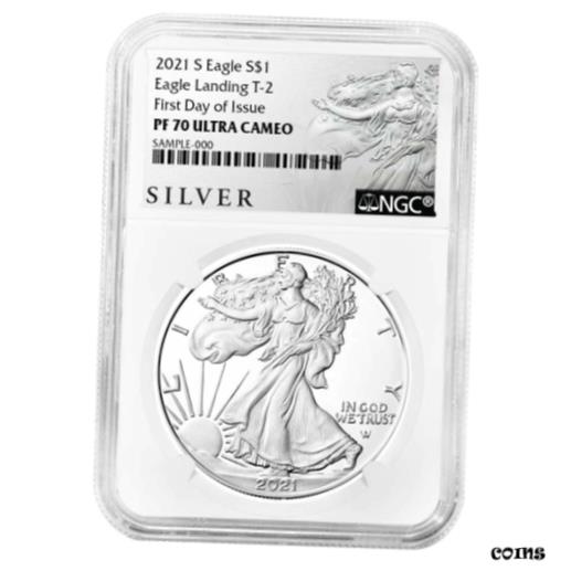 yɔi/iۏ؏tz AeB[NRC RC   [] 2021-S Proof $1 Type 2 American Silver Eagle NGC PF70UC FDI ALS Label