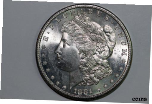 ڶ/ʼݾڽա ƥ    [̵] 1881-S Morgan 90% Silver Dollar Grades Mint State (DEAN109)