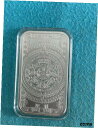 ゴールデン ステート ミント アステカ カレンダー 1オンス シルバー バー BU カプセル ライジングGolden State Mint Aztec Calendar 1oz Silver Bar BU Capsule Rising
