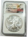 ڶ/ʼݾڽա ƥ    [̵] 2016 NGC MS70 First Day Mint State Silver Eagle Dollar $1 US Coin Item #28533A