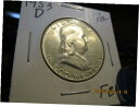 yɔi/iۏ؏tz AeB[NRC RC   [] 1953-D Franklin Half Mint State +++++ Full Bell Lines