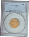 yɔi/iۏ؏tz AeB[NRC d 1911 $5 INDIAN PCGS MS61 MS-61 MINT STATE BETTER DATE ! [] #oot-wr-9092-552