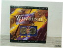 【極美品/品質保証書付】 アンティークコイン コイン 金貨 銀貨 [送料無料] State Quarters Coins of America U.S. Minted Quarter Dollar #30 Wisconsin