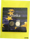2008 アラスカ州クォーターズ 2 コイン Unc. P&Dミント。素晴らしい贈り物や記念品です。2008 Alaska State Quarters 2 C...