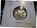 1941-P マーキュリー ダイム ミント ステート ++++1941-P Mercury Dime Mint State +++++(3)
