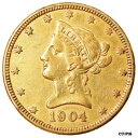 yɔi/iۏ؏tz AeB[NRC d [#874567] Coin, United States, Coronet Head, $10, Eagle, 1904, U.S. Mint, New [] #ocf-wr-9117-570