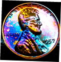 1957 プルーフ セール!リンカーン ウィート ペニー セント - 「美しい調色」 SUPERB GEM BU #001957 PROOF SALE! Lin...