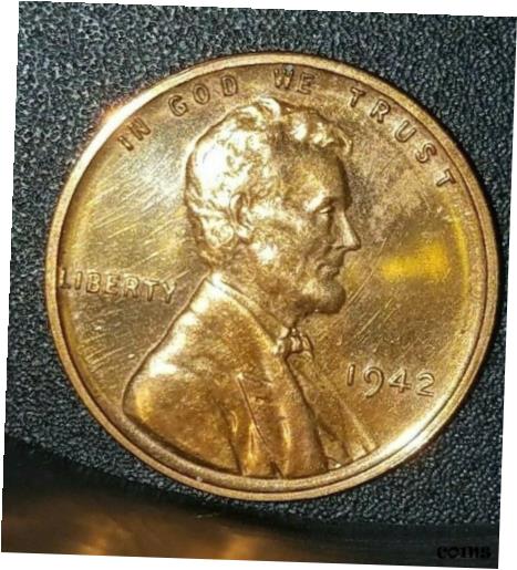 yɔi/iۏ؏tz AeB[NRC RC   [] 1942 Proof Lincoln Cent, Bright Red (HA)