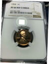 1954 リンカーン セント NGC PF 66 PR 66 RD カメオ出演。希少、特級グレード。ニース。1954 Lincoln Cent NGC PF 66 PR 66 RD CAMEO. Scarce, Exceptional Grade. Nice.(3)