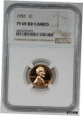 ץʡɥ꥽㤨֡ڶ/ʼݾڽա ƥ Ų 1953 PROOF LINCOLN WHEAT CENT PENNY 1C NGC CERT PF PR 69 RD CAMEO (010 [̵] #oot-wr-9118-438פβǤʤ3,062,500ߤˤʤޤ