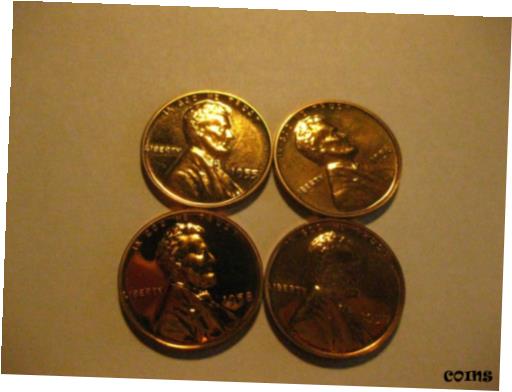 ڶ/ʼݾڽա ƥ    [̵] 4- Proof Lincoln Cents 1955-58