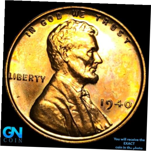 ڶ/ʼݾڽա ƥ    [̵] 1940 PROOF Lincoln Cent Wheat Penny -- MAKE US AN OFFER! #E0287