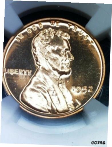  アンティークコイン コイン 金貨 銀貨  1952 Proof Lincoln Wheat Penny Cent- NGC PF66 RD+++++++++++++++++++++++++++++
