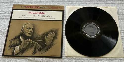 ブルーノ・ワルター・ブラームス：交響曲第4番 1960年 コロンビア（6眼ステレオ） MS 6113 NM- vivito2-11841639 WORLD RESOURCE【EMPEROR店】 パッケージ画像