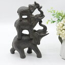 K[fjO ؒ̋H|iAƂ̑p̒SۑAMtg Hot sale Chinese metal arts and crafts ,cast iron Elephant statue for home decor,gifts