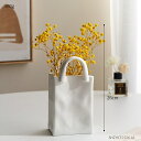 オブジェ 【コンビネーションA】セラミックフラワー花瓶クリエイティビティホワイトフラワーポットノルディックホームアクセサリーリビングルームセンタータブルデコレー...