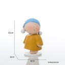 オブジェ 【イヤリングガール-12cm】アーティストフィギュアレジンモデル家の装飾モダンなリビングルームの装飾オフィスデスクアクセサリーかわいい装飾的なクリスマ...