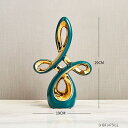 IuWF yGreen-AzAuXgNgZ~bNƂ̑kp̒uCeArO[̑ANZT[Mtg yGreen-AzAbstract Ceramic Sculpture Home Decoration Nordic Art Figurines for Interior Living Room Decoration Tabletop Accessories