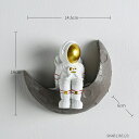 IuWF yFsm-EzƂ̑ǂ̑Fsm̎f̐Ԃ̑̕ANZT[Ǌ|q̑蕨 yAstronaut-EzHome Decor Wall Decor Astronaut Resin Model Modern Baby Room Decoration Accessories Wall Hanging Decorations Childre