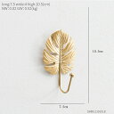 オブジェ 【10.5cm】メタルウォールコートラックノルディックゴールドハンガーフックウォールデコレーションレディースバッグ収納棚キーリングホルダーオーガナイザ...