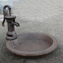 K[fjO yAeB[Nfpzfpȑ|vی^So[htB[_[[sAz[K[fe[ufR[Vwr[^g[v[gLhz_[ yantique rusticzRustic Water Pump Round Cast Iron Bird Feeder European Home Garden