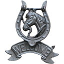 K[fjO yBe[WubNzEFJTCtubNz[XwbhShAmbNv[Nt@[nEXANZgz[K[f^nh yvintage blackzBlack Horse Head Cast Iron Door Knocking With Welcome Signs Decor Plaques