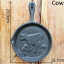 K[fjO yzBe[WHƗpwr[ANZgStCpɃIh̃fUCƂ̕ǂ̑v[N yCowzVintage Industrial Heavy Accents Cast Iron Frying Pan with Rooster On Design Home Wall Decor Plaques
