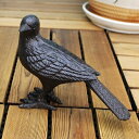 K[fjO yBe[WubNzfpȒS_ƃz[K[ffXNgbvfR[VAj}RN^utBMAMtggJ[VOs[X yvintage blackzRustic Cast Iron Bird Statue Farmhouse Home Garden Desktop Decor Animal Collec