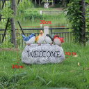 K[fjO ystyle8zNGCeBuV~[VXg[EFJJ[hWK[fp[NhXP[vtBMAfR[VŐBH|i ystyle8zCreative Simulation Stone Welcome Card Resin Adornments Garden Park Landscape Figurin