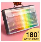 乐天商城 - 色鉛筆 大人用 180色 色えんぴつ いろえんぴつ 色鉛筆セット プロフェッショナル [送料無料 輸入品] デザイン デッサン 絵画 塗り絵 ぬりえ おとな 趣味 大人の塗り絵