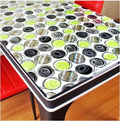 テーブルクロス ビニール おしゃれ 撥水 テーブルマット ポップ かわいい テーブルカバー テーブルマッ..