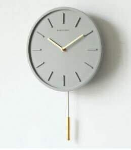 振り子時計 壁掛け時計 振り子 掛け時計 シートのサイズ：25.4cm カラー：グレーB [送料無料 並行輸入..