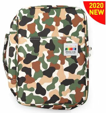 ペンケース 大容量 かわいい 多機能 大人 高校生 筆箱 おしゃれ 中学生 美術部 Camouflage/迷彩柄 大容..