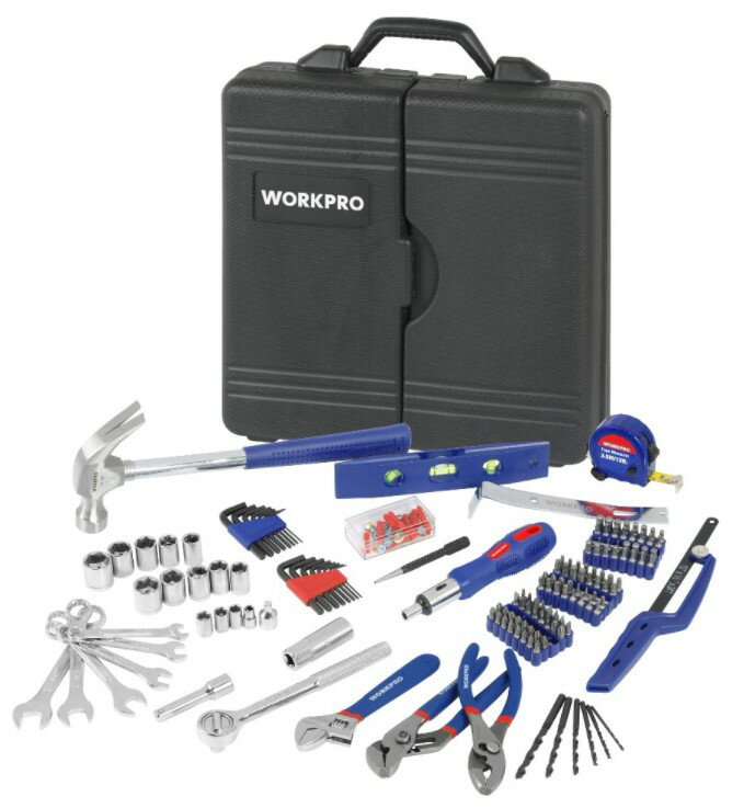 乐天商城 - ツールセット 工具セット 家庭用 工具箱 ツールボックス ハンドツールセット 201点 [送料無料 輸入品] 工具キット ドライバー レンチ ペンチ ラチェットレンチ ハンマー