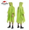 レインコート ポンチョ メンズ かっぱ カッパ 合羽 レインウェア ネイチャーハイク/Naturehike 多機能レインポンチョ/ポリエステル:210T Gre...