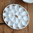 エッグスタンド エッグトレイ エッグトレー 冷蔵庫 卵ケース たまごケース 陶器 皿 セラミック製卵トレイ 18個用花柄  キッチンツール お皿 タマゴ用