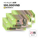 25 枚 100,000 ベトナム ドン 紙幣 Vietnam 100,000 Dong 10万ドン ベトナムドン #obf-ap-77c