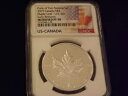 2019 $5 Maple Leaf 早期リリース NGC PF 70(3)