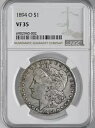 1894-O $1 モーガン シルバー ダラー ニューオーリンズ ミント NGC VF35 #6902940-002(3)