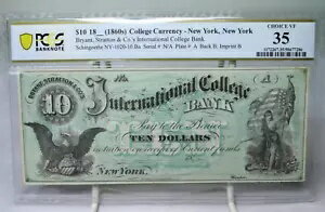 1860ǯ $10 ֥饤ȡȥåȥ 󥿡ʥʥ å Х ˥塼衼 PCGS VF35 #7286