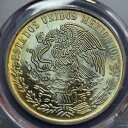 1978 Mo メキシコ 100 ペソ モンスター レインボー トーン PCGS MS64 ネオンカラー *H314