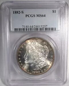 WORLD RESOURCEKINGŹۤ㤨1882-S С 륬 ɥ PCGS MS64  AQ749פβǤʤ89,100ߤˤʤޤ