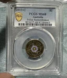 2019 ȥꥢ $2 ٻǰCץޡ PCGS MS 68 ????6665