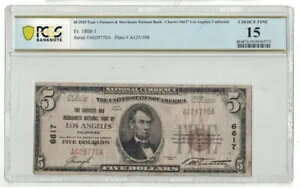 WORLD RESOURCEKINGŹۤ㤨ƹ (󥼥륹ե˥ - 1929 ɥ 5.00 ƹ̲߻ʾ PCGS F 15 פβǤʤ95,700ߤˤʤޤ