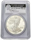 ☆ 1987-S ? $1 シルバー イーグル ディープ カメオ ☆ メルカンティ シグネチャー ? PR69DCAM PCGS☆C9249(3)