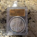 2016 (W) シルバー イーグル $1 30 周年記念 PCGS MS 70 ウェスト ポイント ストライキ初日(3)