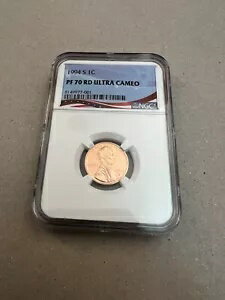 楽天コインと紙幣　WORLD RESOURCE1994 S 1C PF 70 RD NGC ウルトラ カメオ リンカーン 書籍価格 $95